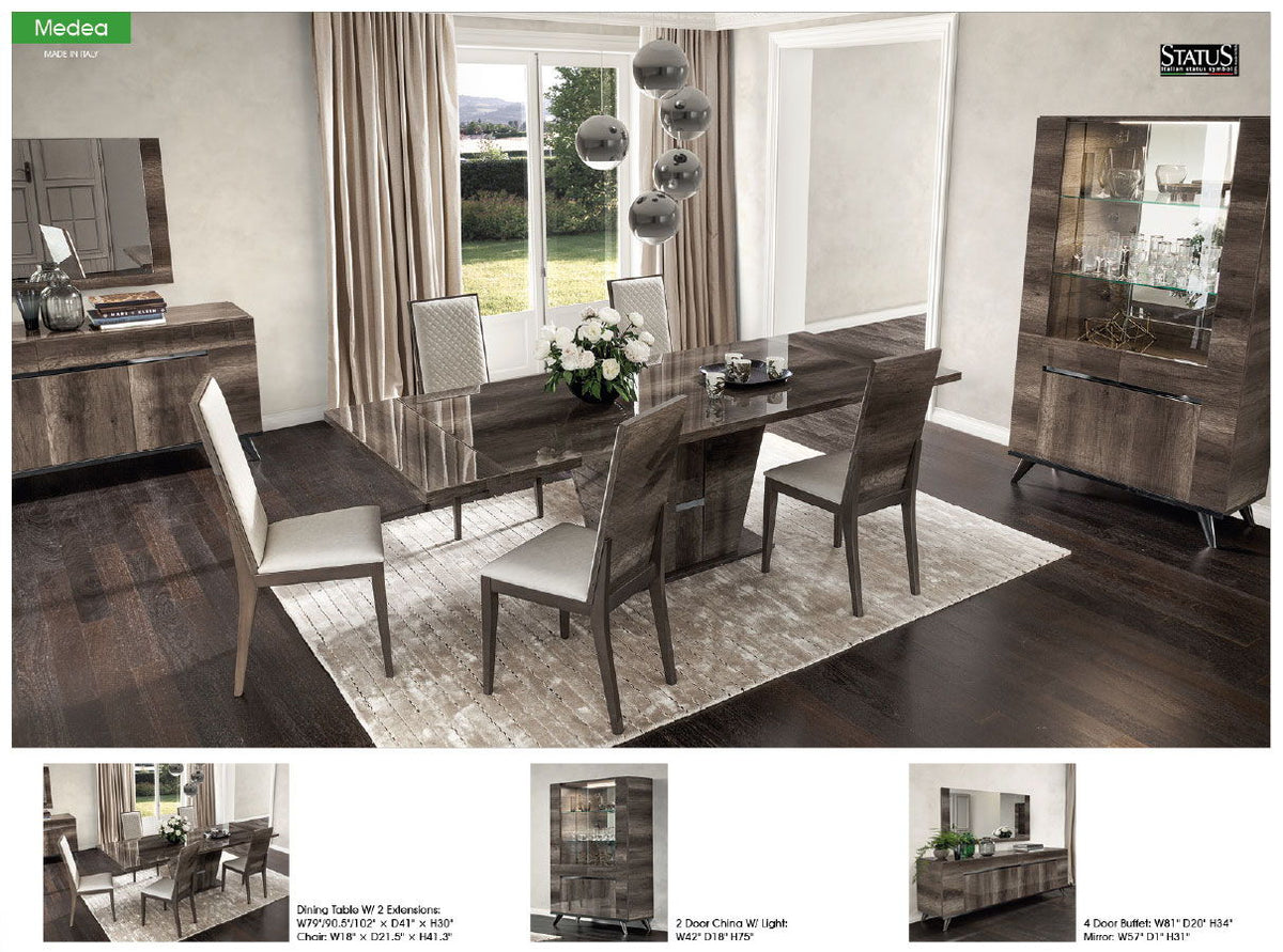 Medea - Dining Table - Dark Brown