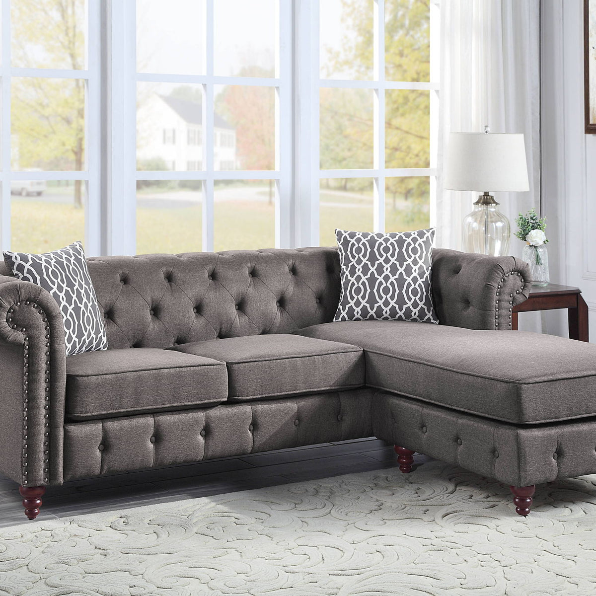 Waldina - Reversible Sectional Sofa