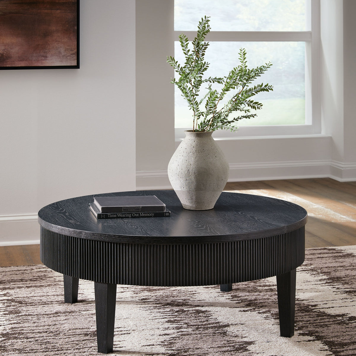 Marstream - Round Cocktail Table - Black