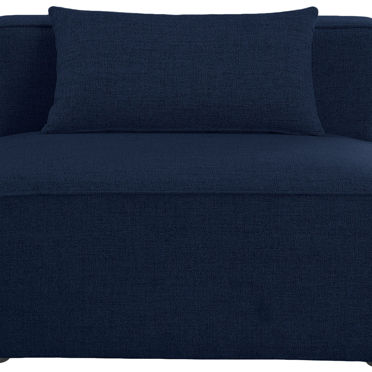 Cube - Linen Armless Chair