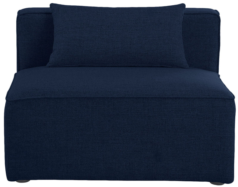 Cube - Linen Armless Chair