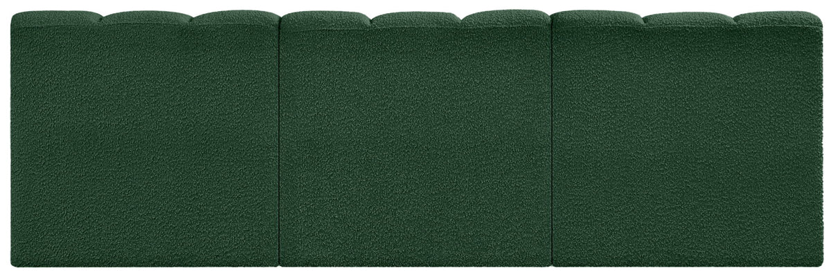 Arc - Boucle Fabric 3 Seats Modular Sofa