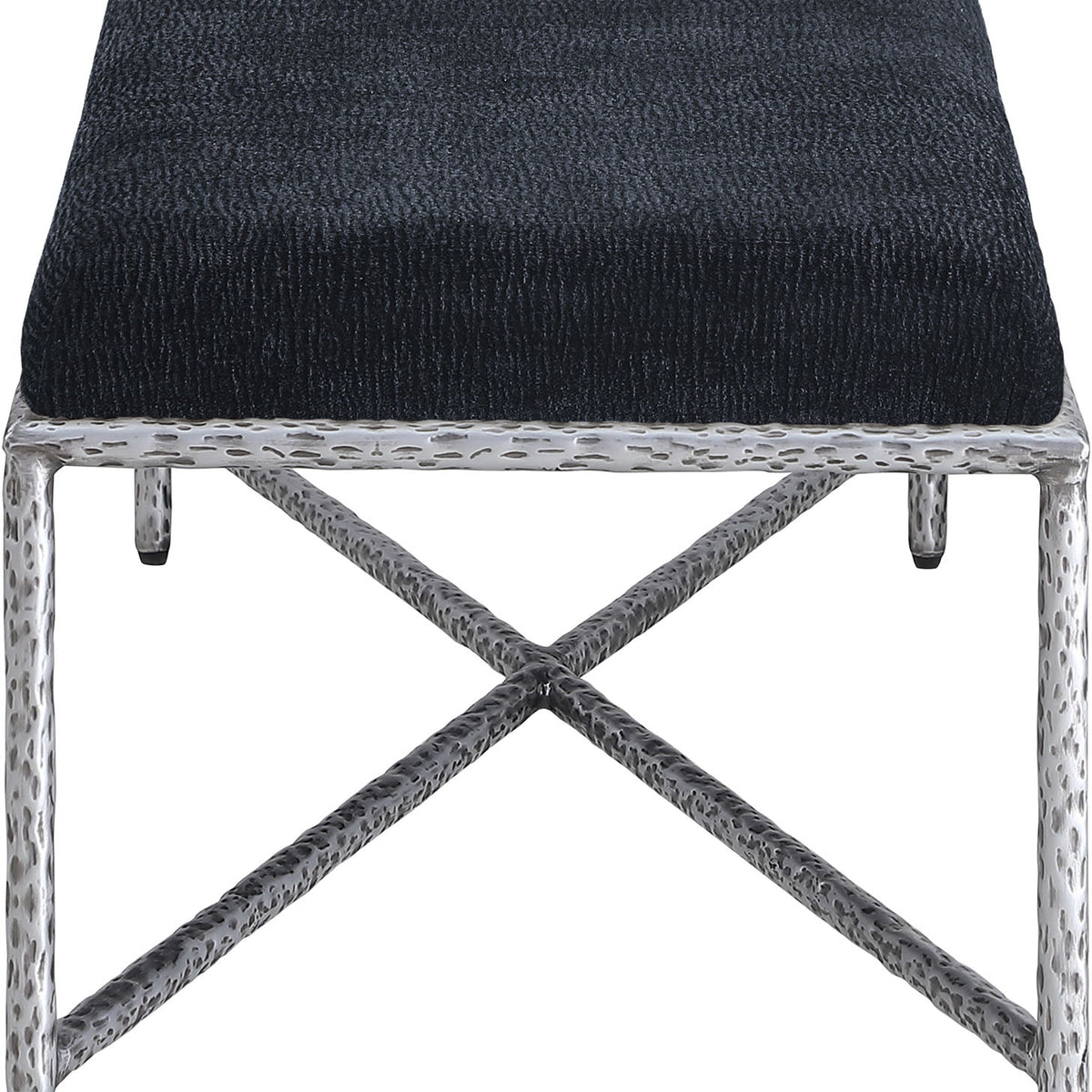 Valley - Bench With Silver Frame