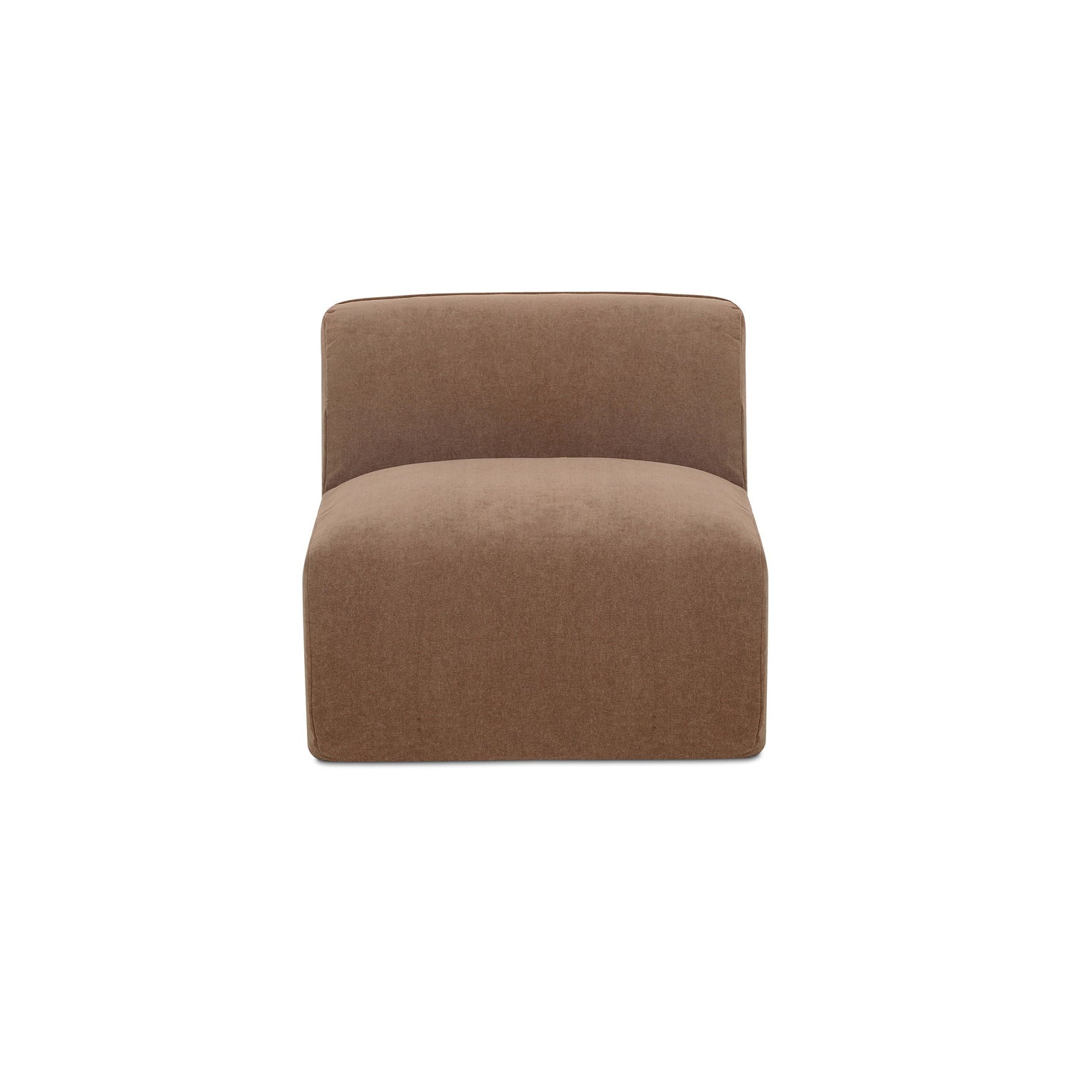 Isla - Armless Chair - Light Brown