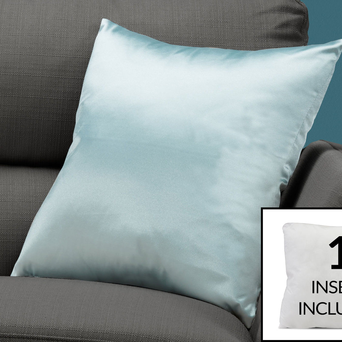 Pillows, Square, Insert Included, Decorative Throw, Hypoallergenic, Modern