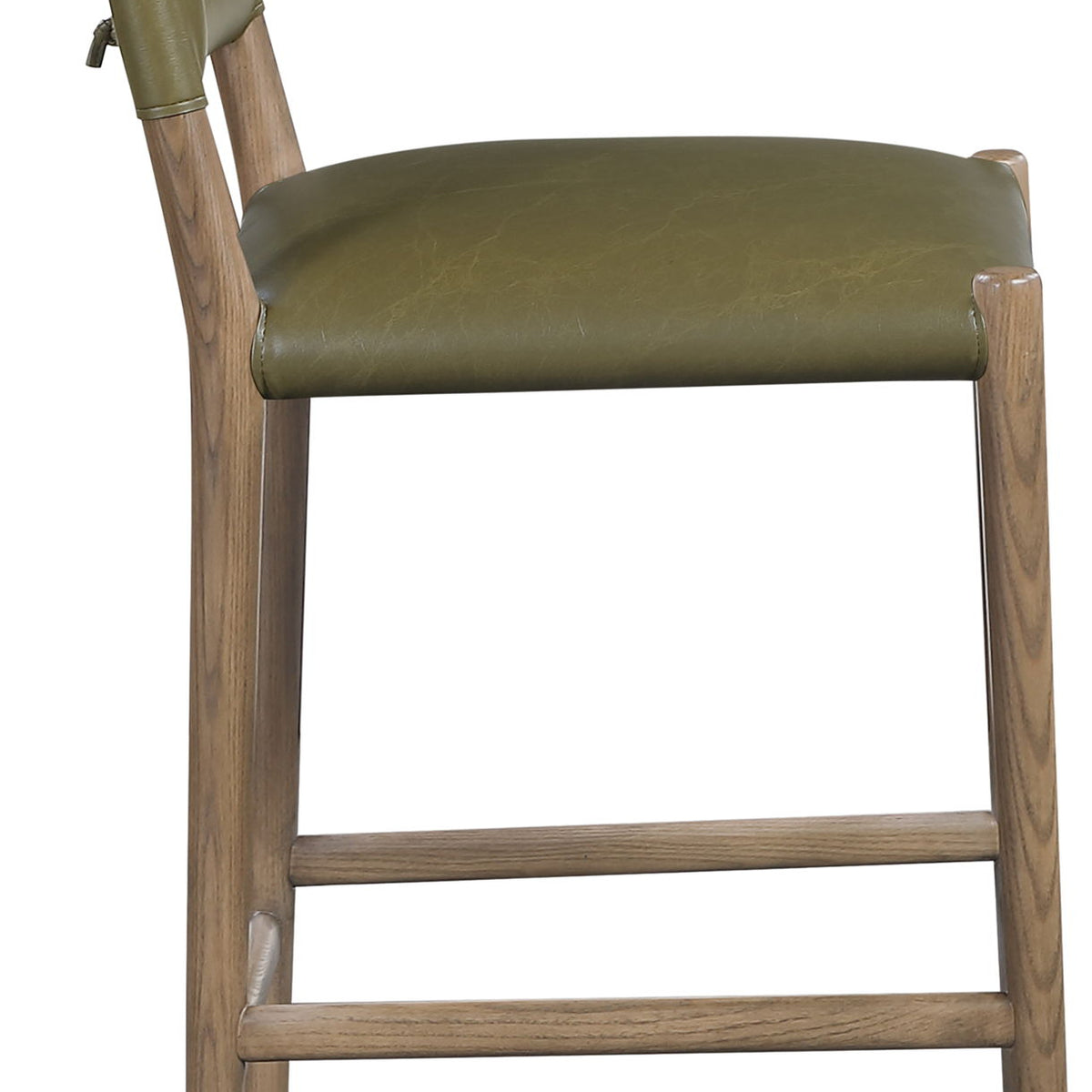 Andie - Upholstered Counter Stool - Brown Base