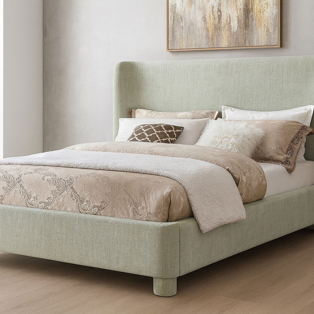 Penny - Chenille Fabric Bed