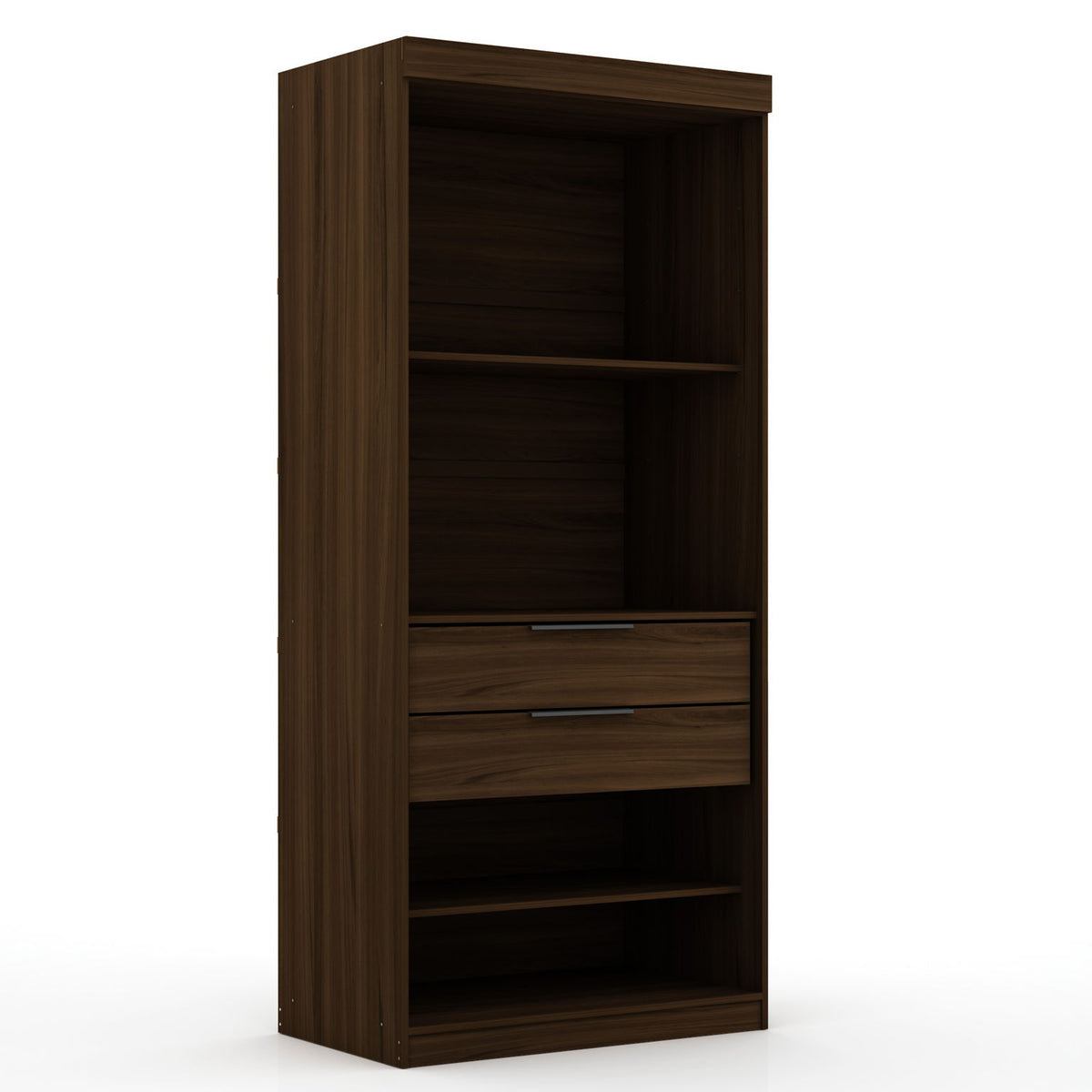 Manhattan Mulberry - Wardrobe Closet With Open Space