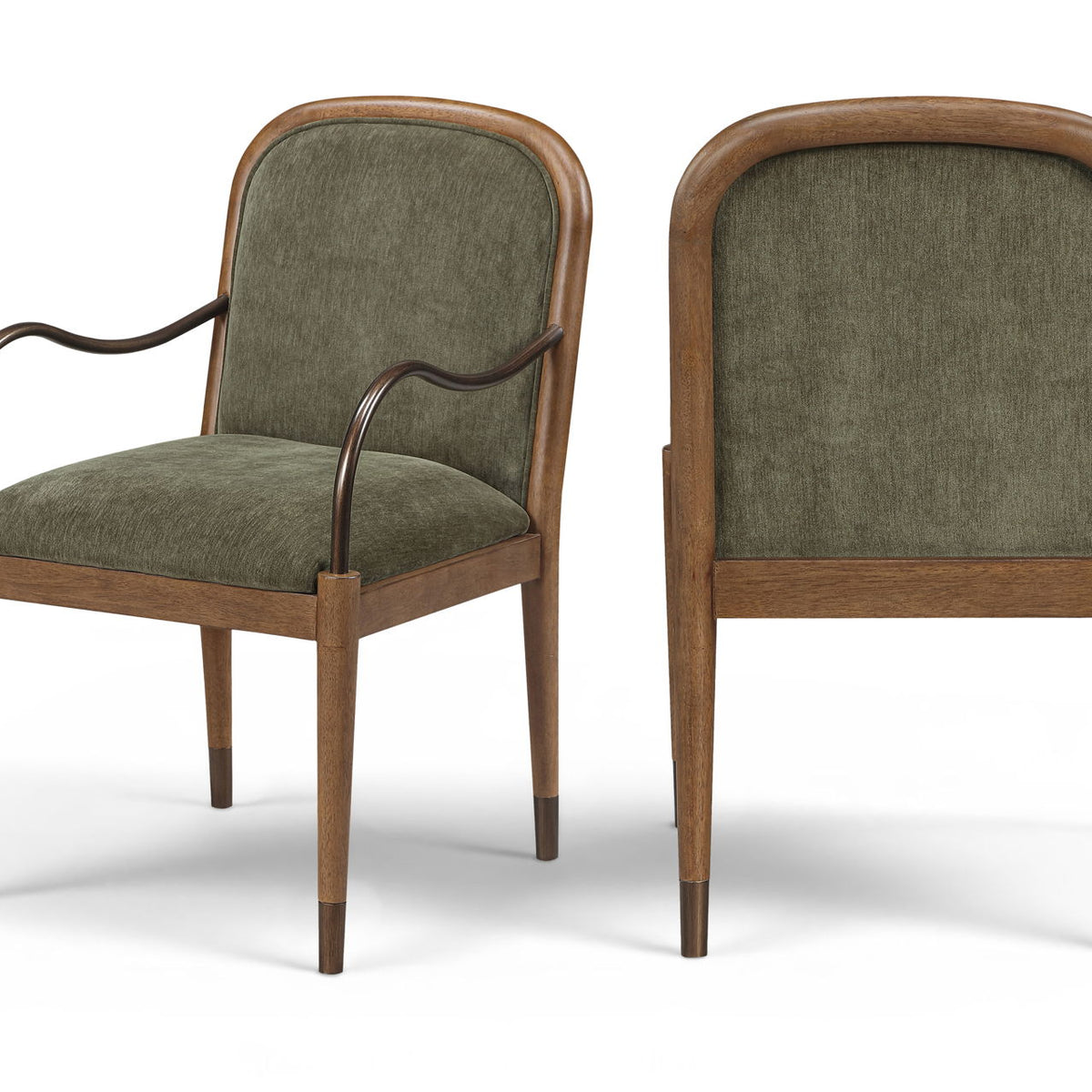 Cambria - Fabric Upholstered Dining Arm Chair