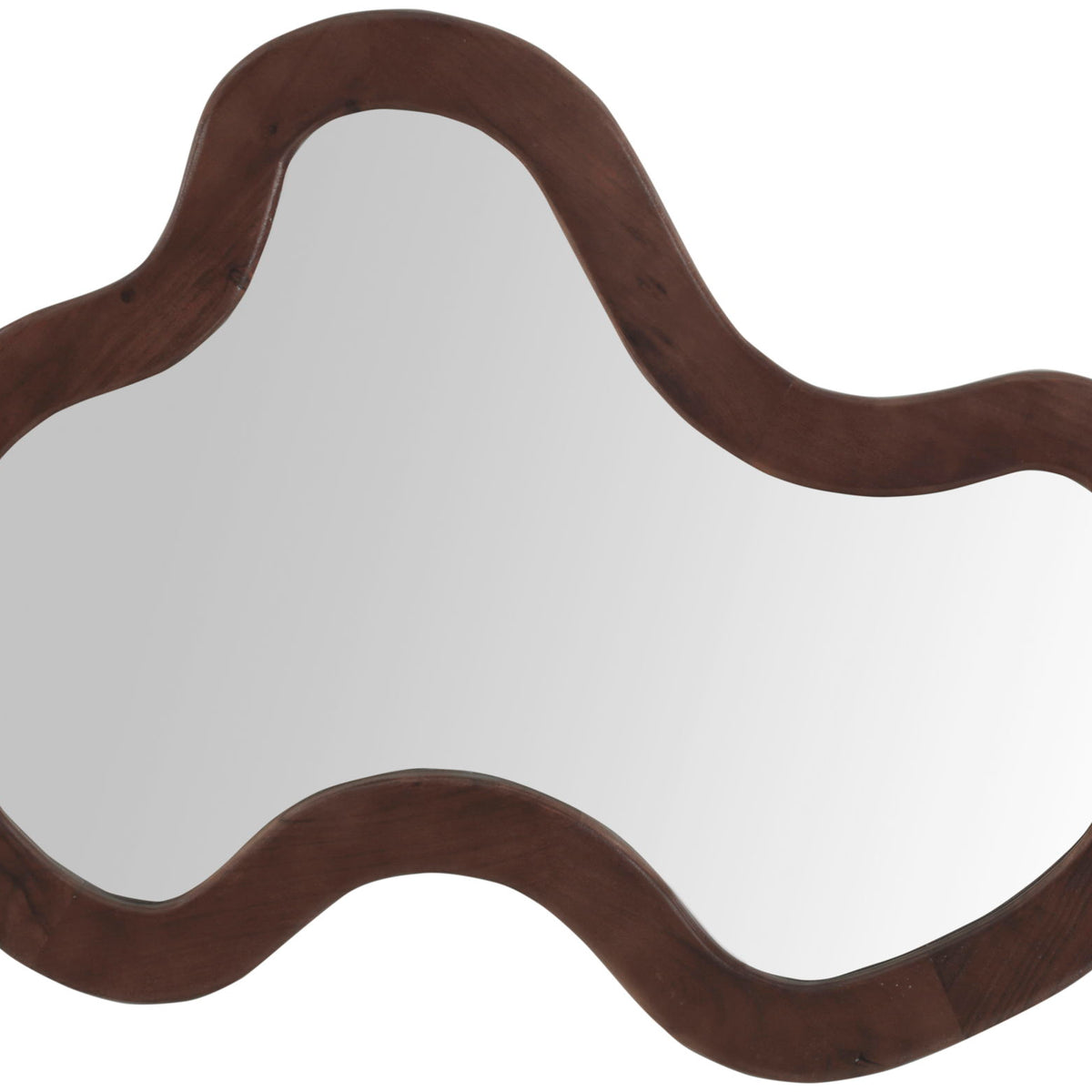 Oblique - Mirror - Wood