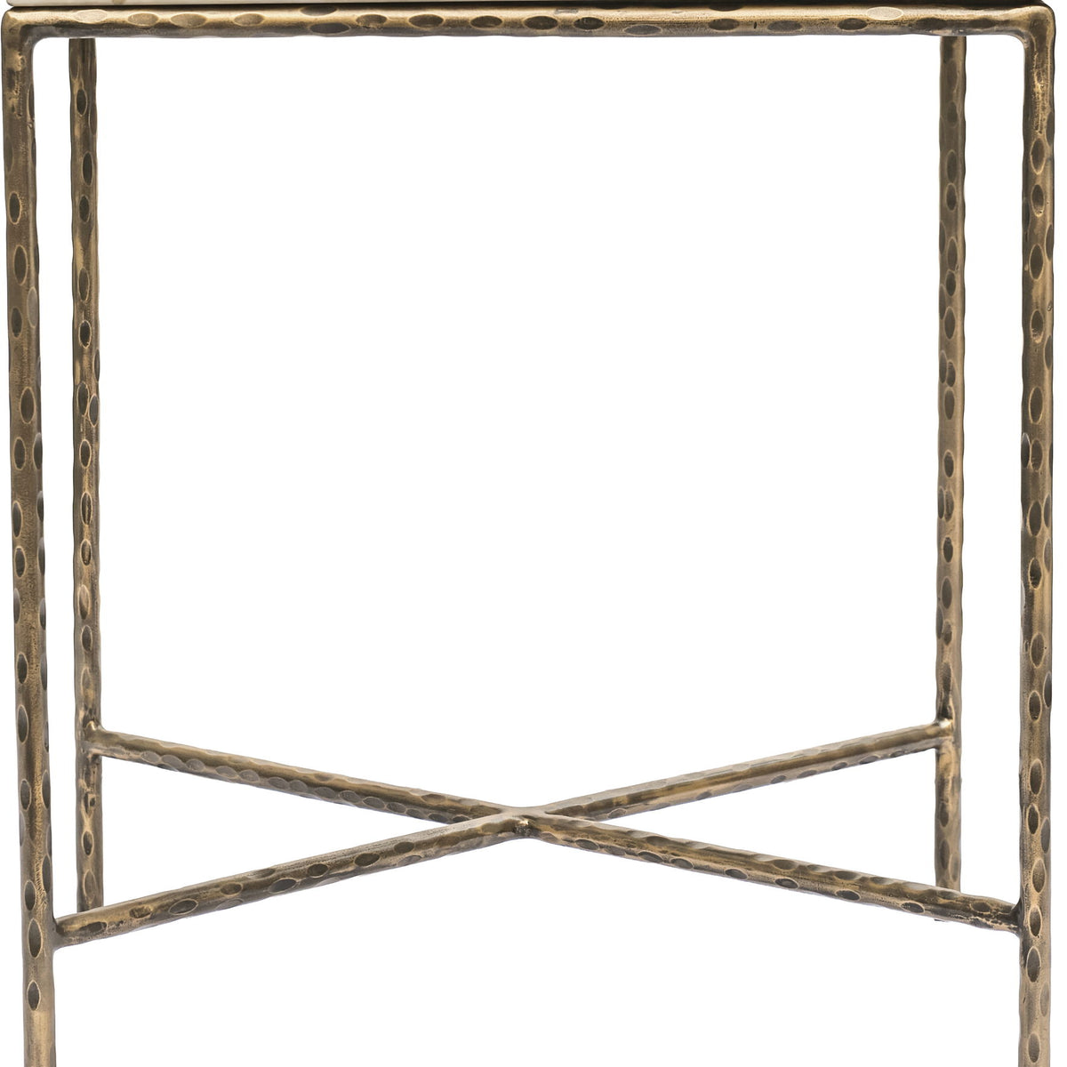 Valen - Marble And Iron Table