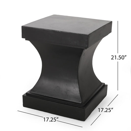 Athena - Modern Side Table With Pedestal Design