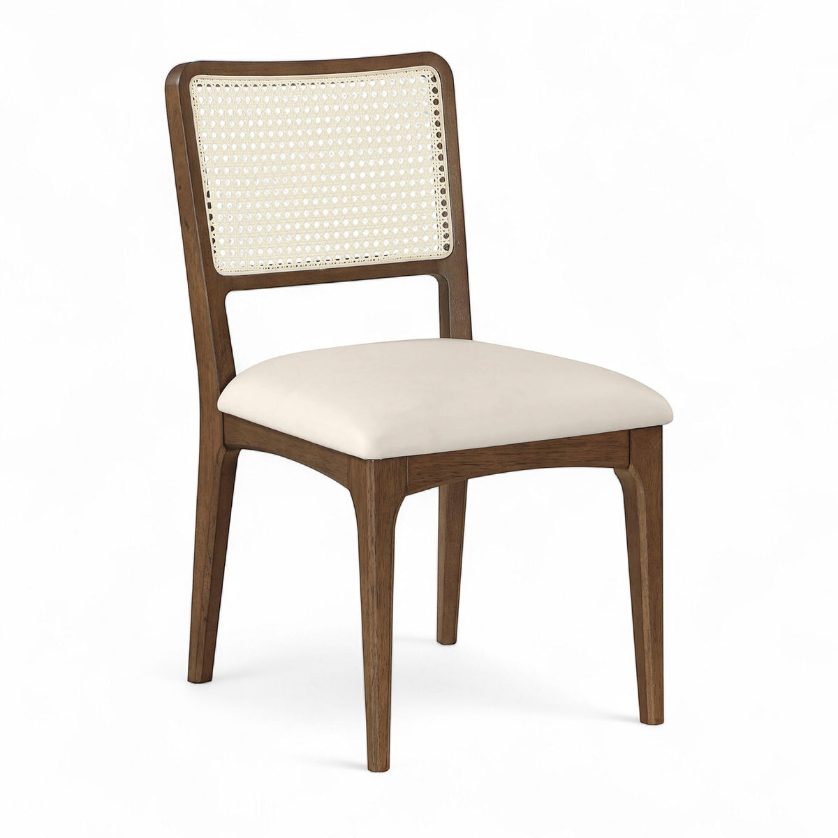 Atrium - Upholstered Seat Dining Chair With Brushed Brown Base (Set of 2)