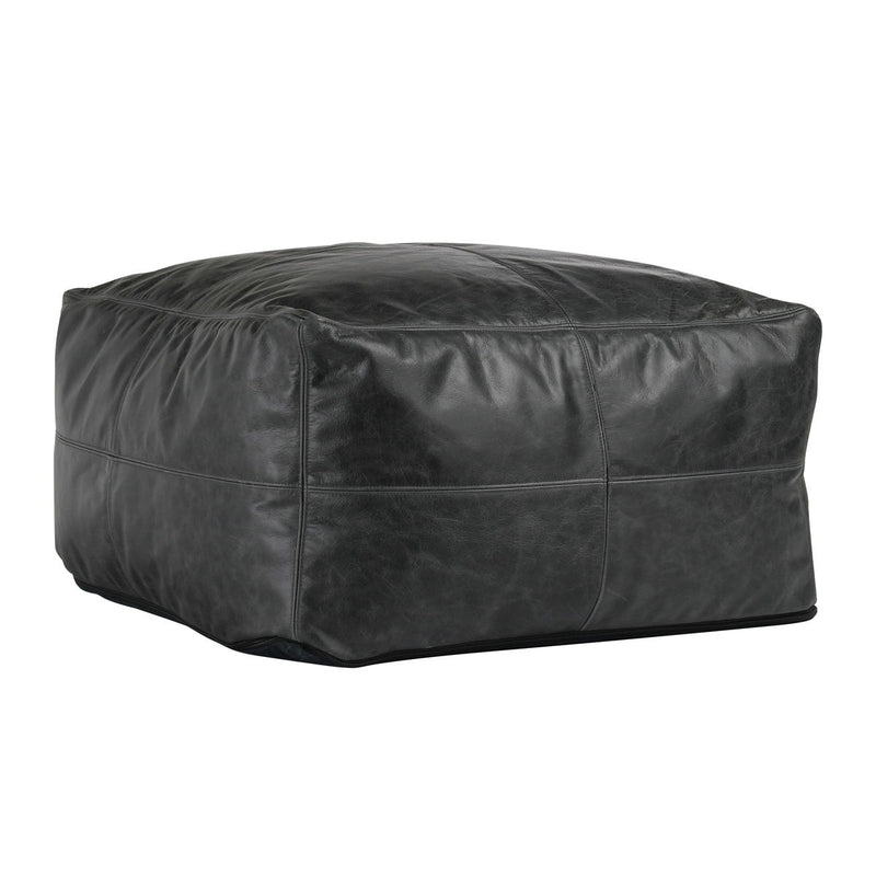 Kona - Leather Pouf