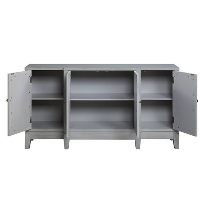 Magdi - Console Cabinet - Antique Gray