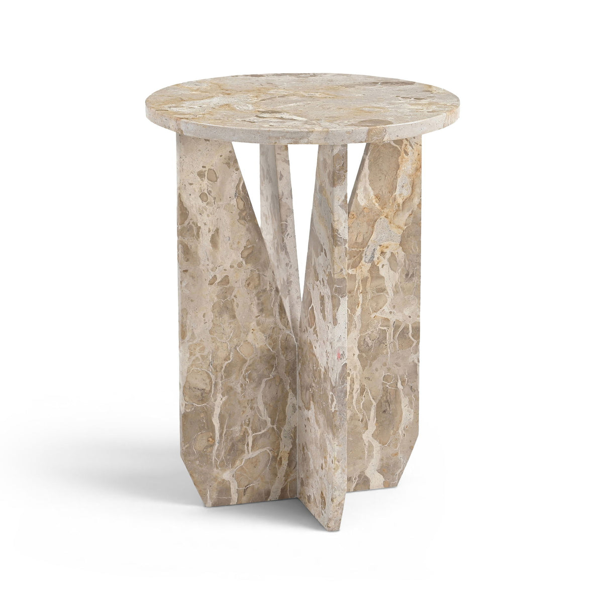 Alba - Genuine Marble End / Side Table