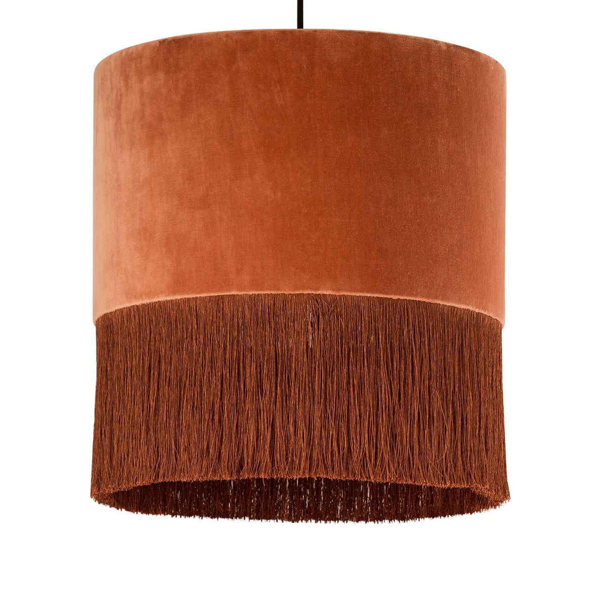 Atolla - Tassel Pendant - Brick