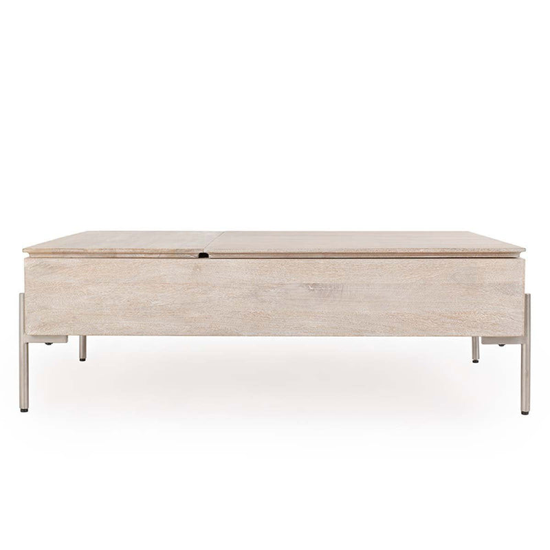 Rocklin - Double Lift Top Coffee Table - White