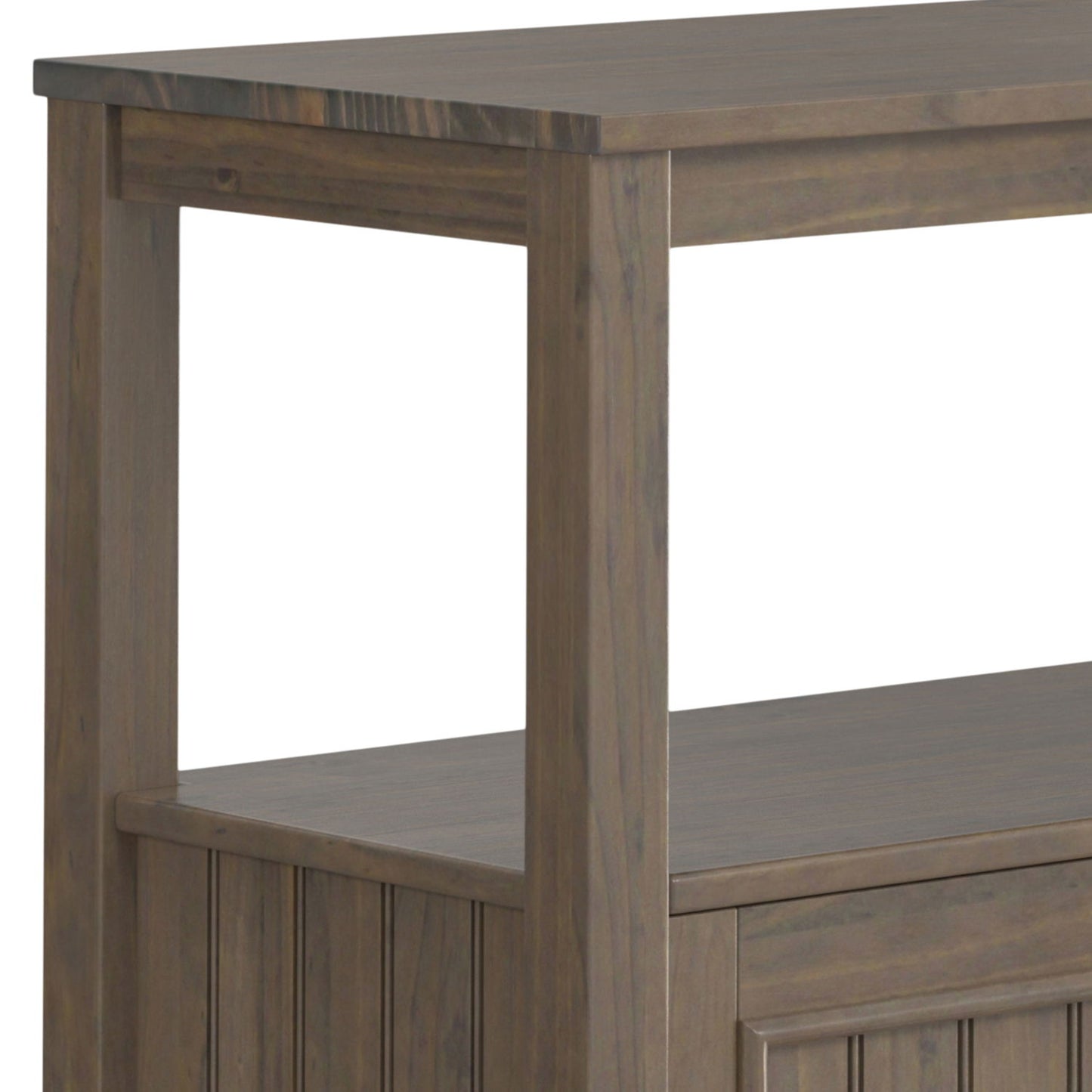 Lev - Console Table - Smoky Brown