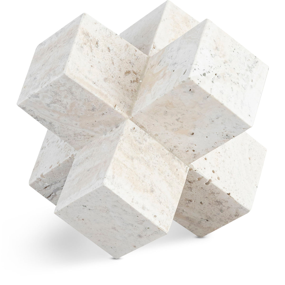 Jack - Travertine Decorative Object - Natural