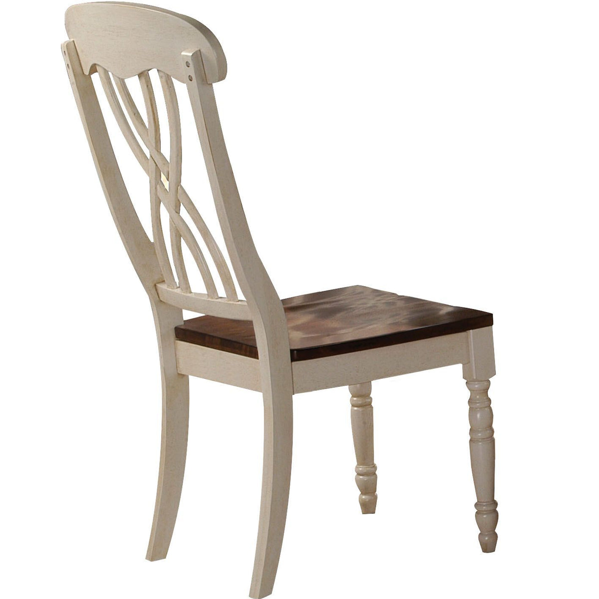 Dylan - Side Chair (Set of 2) - Cream / Oak