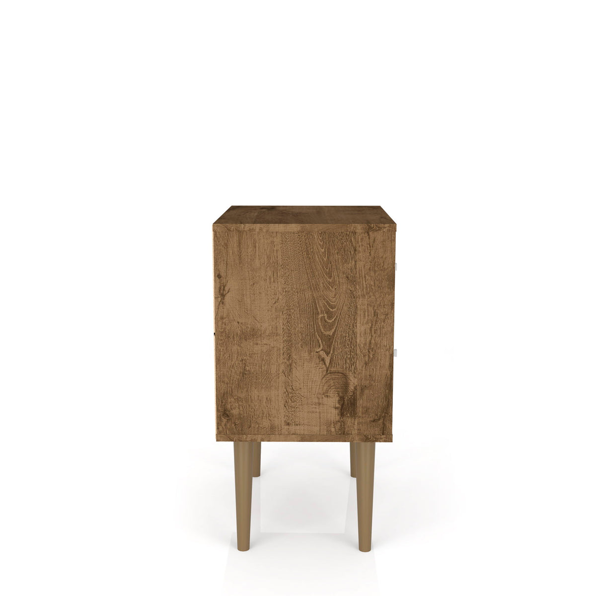 Manhattan Liberty - Nightstand With Rustic Brown Frame