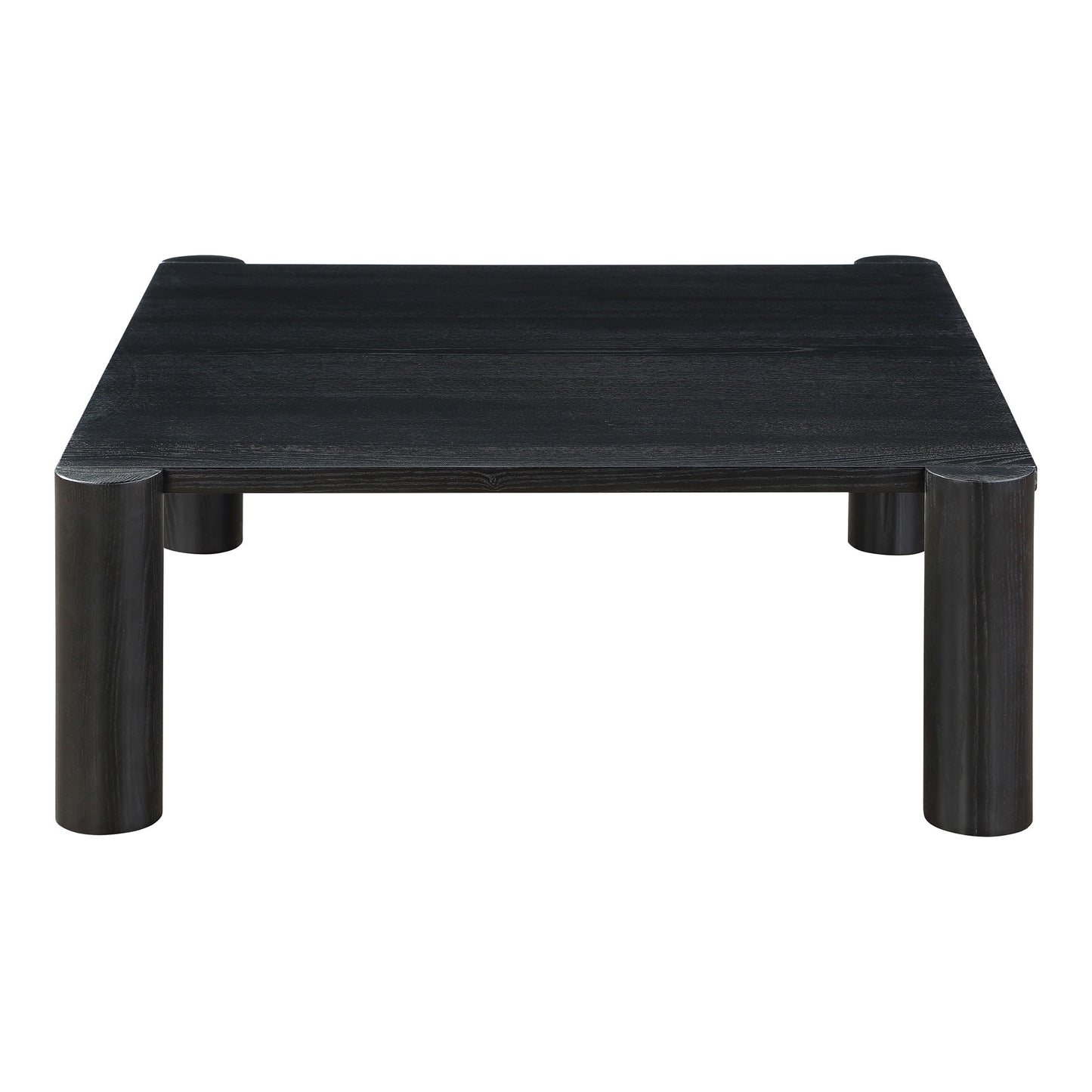 Post - Coffee Table - Black Oak