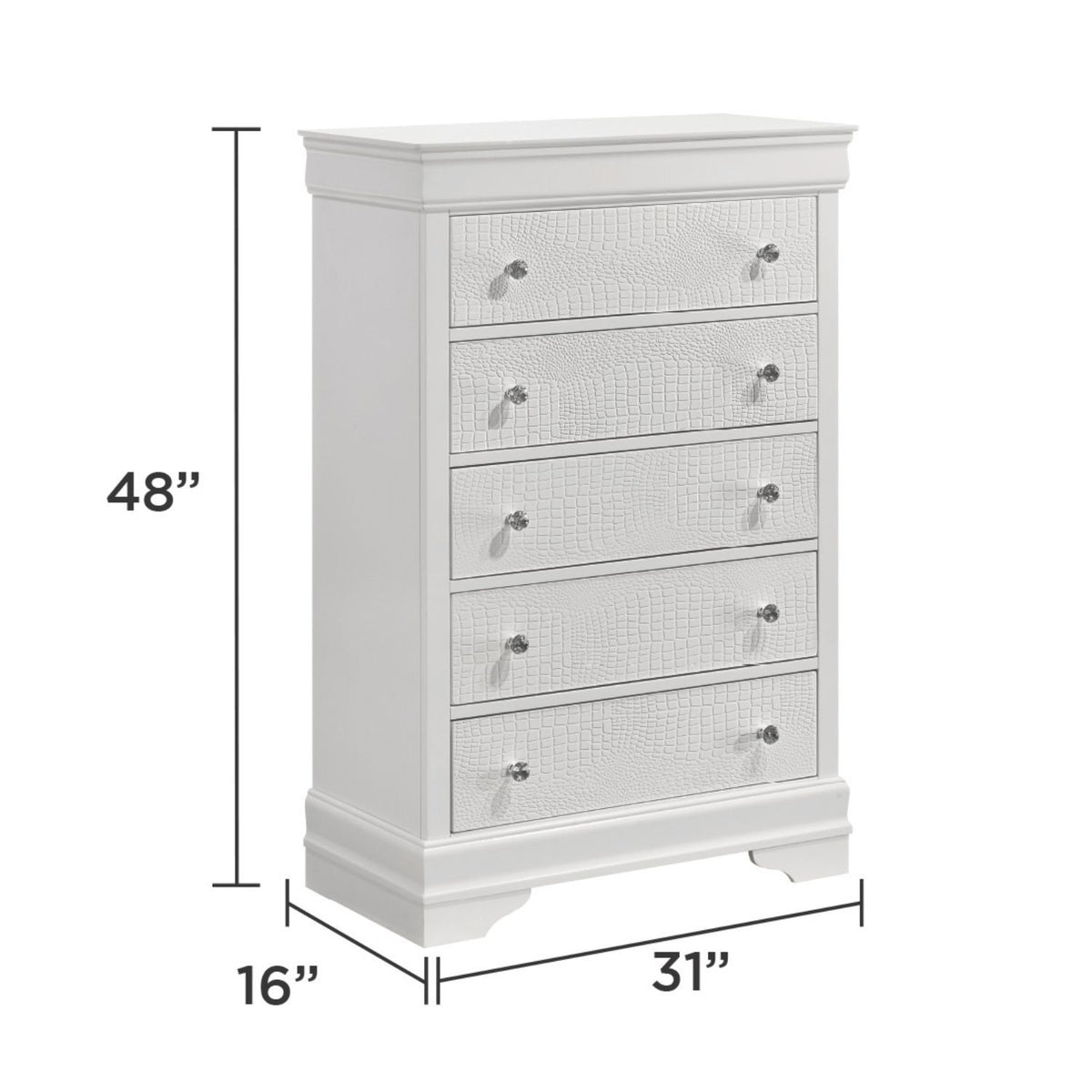 Blaze - 5 Drawer Chest
