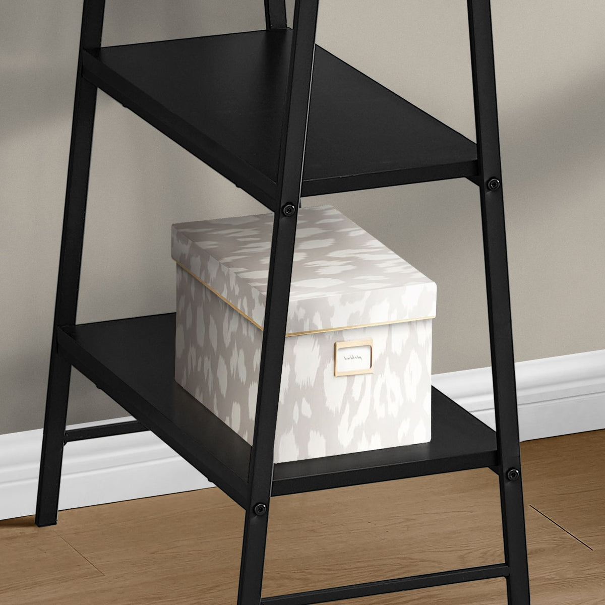 Computer Desk For Home Office, Storage Shelves, Industrial Design