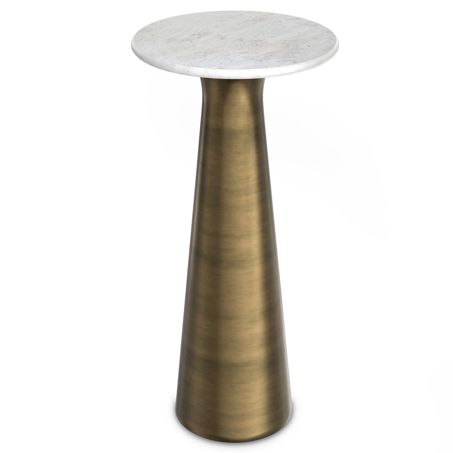 Nicollette - Side Table - Antique Brass