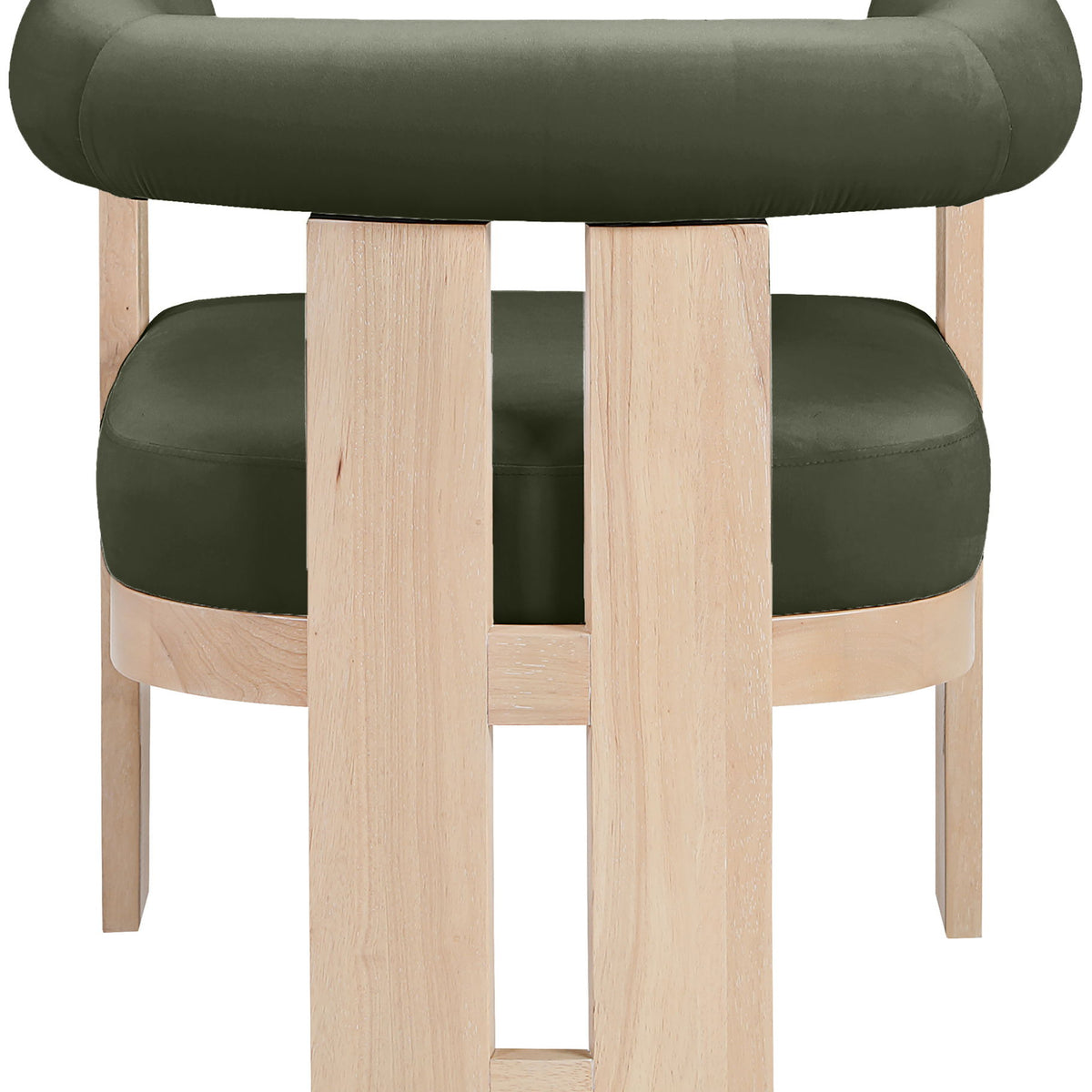 Arienzo - Performance Fabric Upholstered Accent Chair - Natural Base