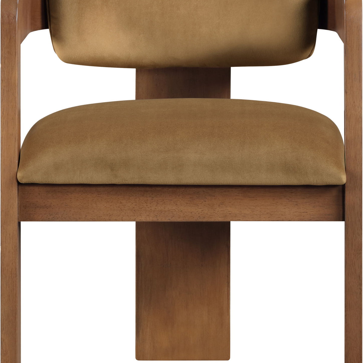 Sacha - Velvet Dining Chair With Brown Base (Set of 2)