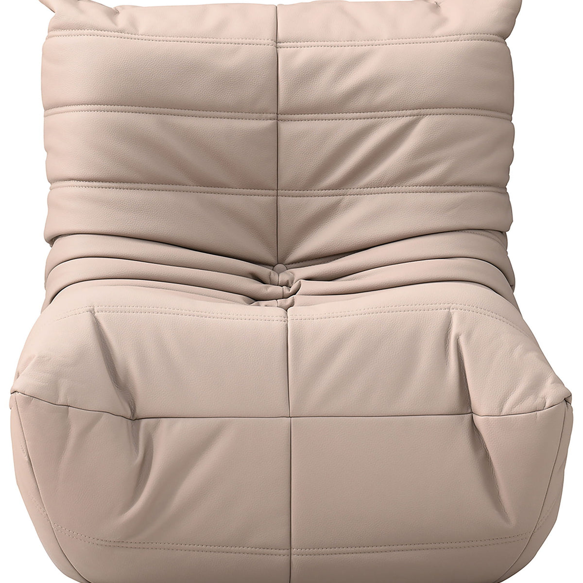 Relax - Vegan Leather Upholstered Chair - Tan