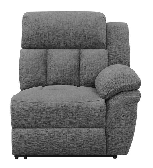 Bahrain - Upholstered RAF Power Recliner - Charcoal