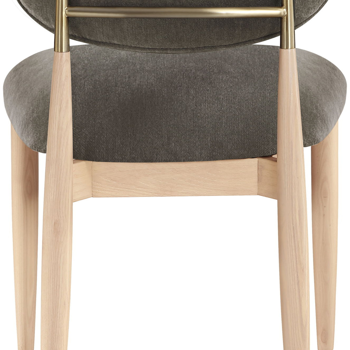Riccio - Fabric Dining Side Chair (Set of 2) - Natural Frame