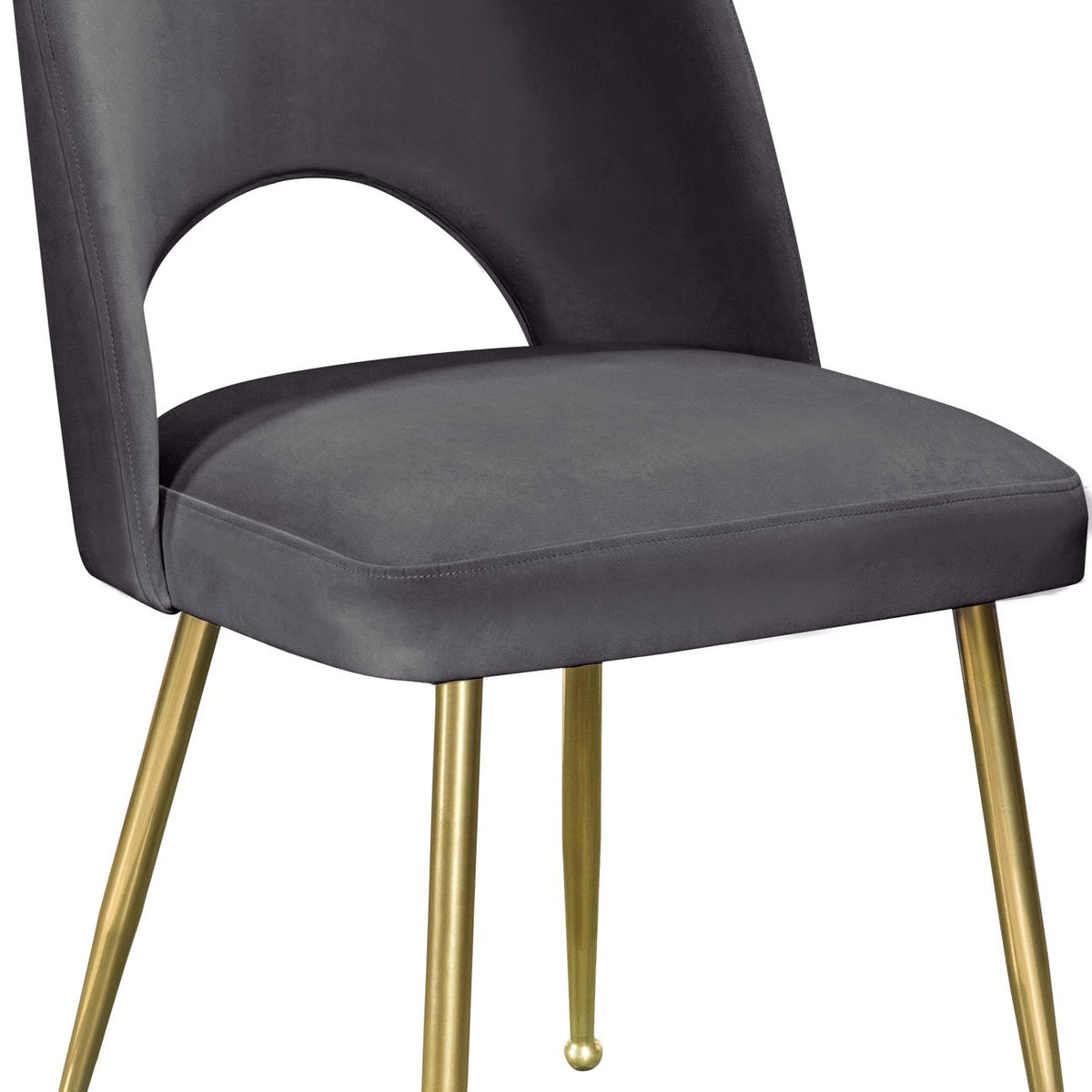 Logan - Dining Chair (Set of 2) - Gold Legs