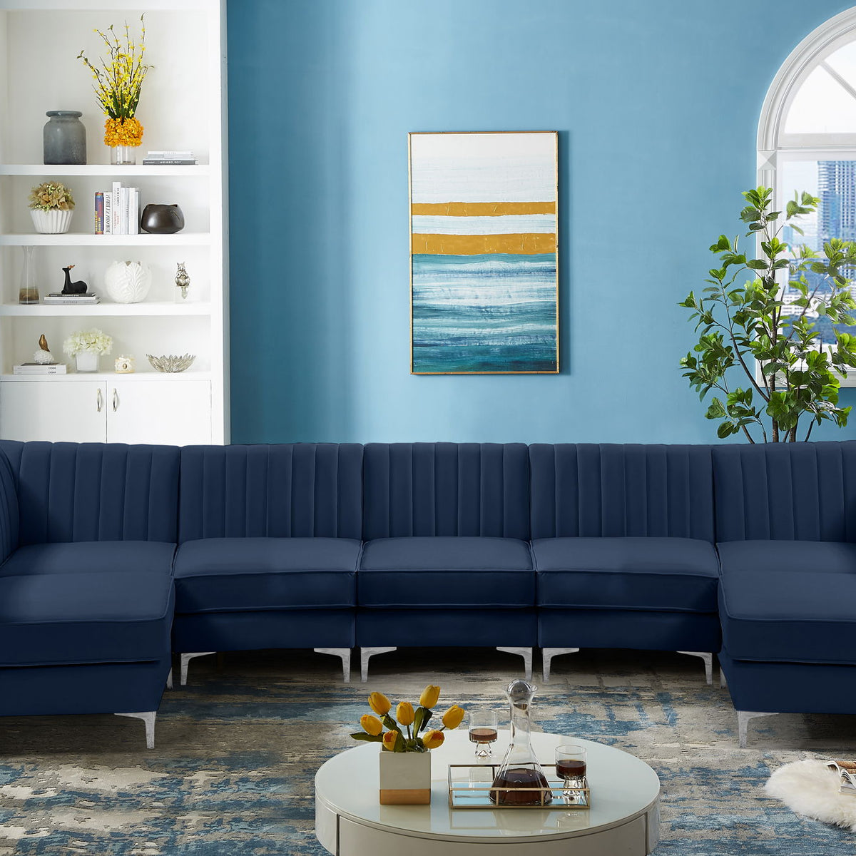 Alina - 7 Piece Modular Sectional