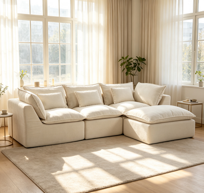 The Cloudrest 102" Modular Sectional with Ottoman
