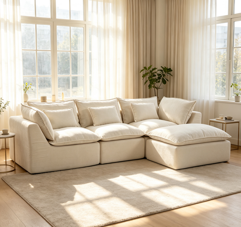 The Cloudrest 102" Modular Sectional with Ottoman