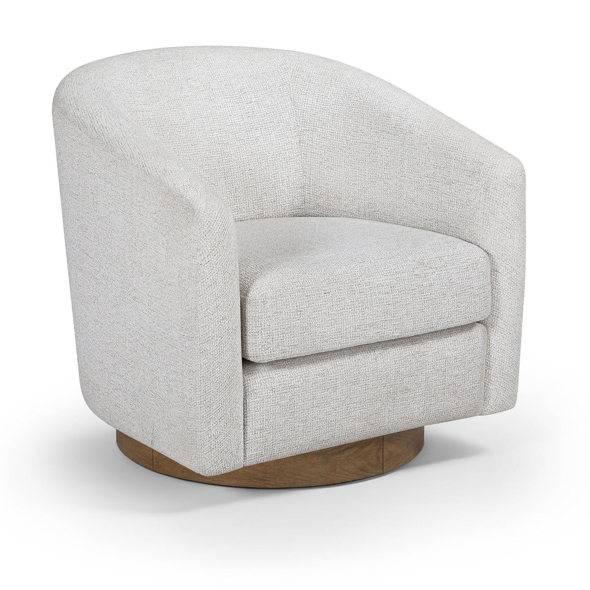 Modra - Performance Fabric Upholstered Swivel Accent Chair