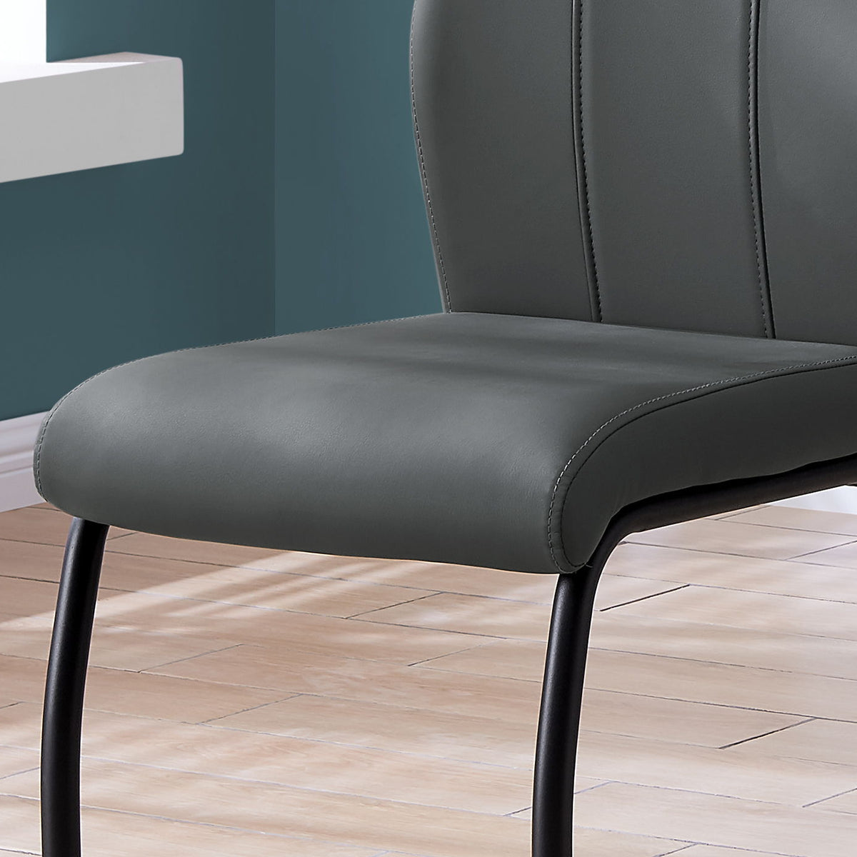 Dining Chair, Side, Upholstered For Dining Room, Contemporary & Modern (Set of 2)
