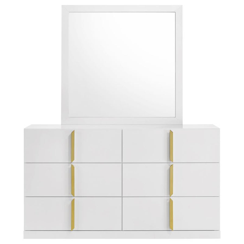 Ines - 6-Drawer Bedroom Dresser Cabinet