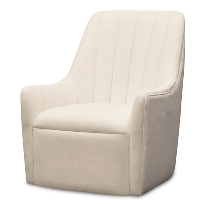 Bowie - Swivel Chair - White