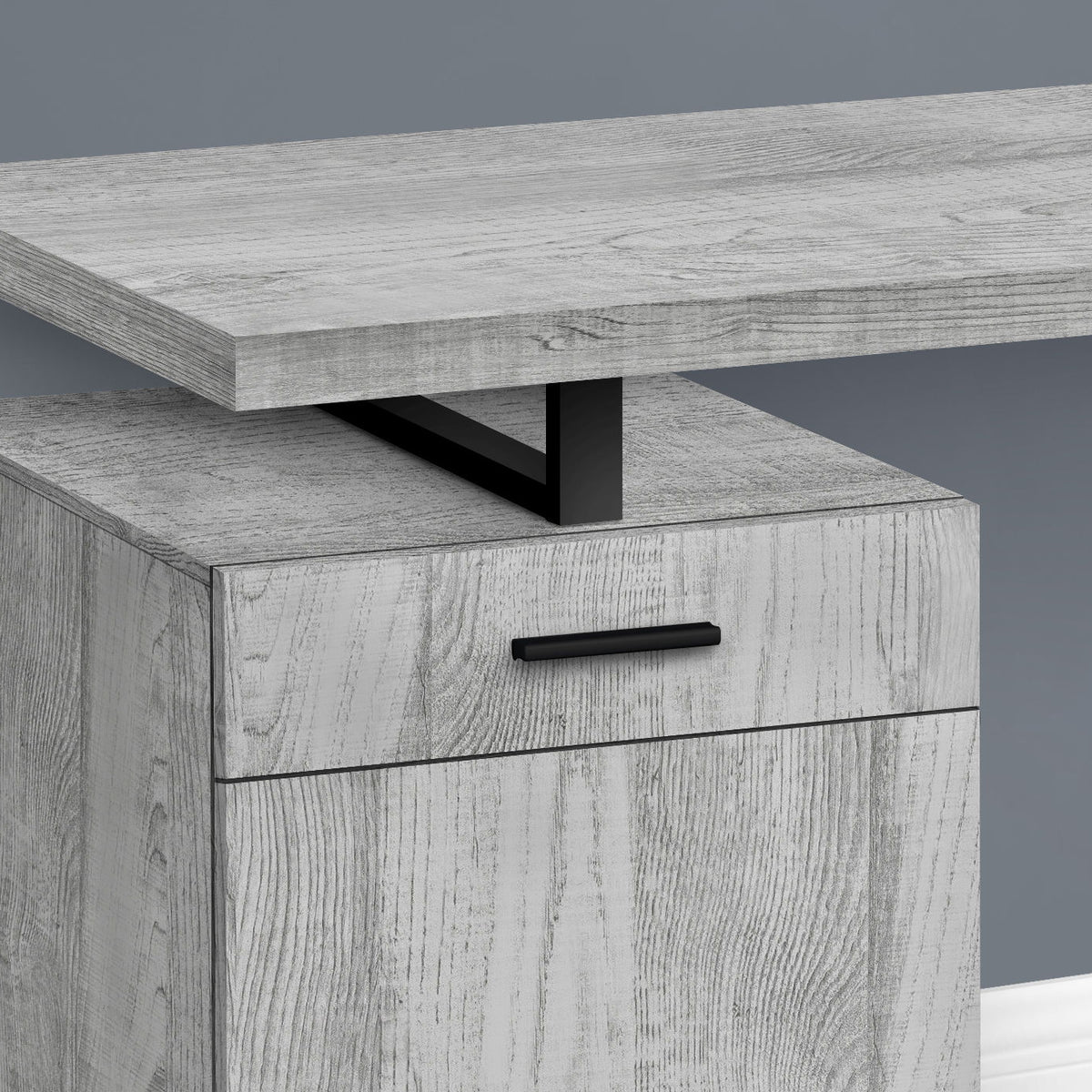 Computer Desk, Home Office, Laptop, Left, Right Set-Up, Storage Drawers, Work, Contemporary, Modern