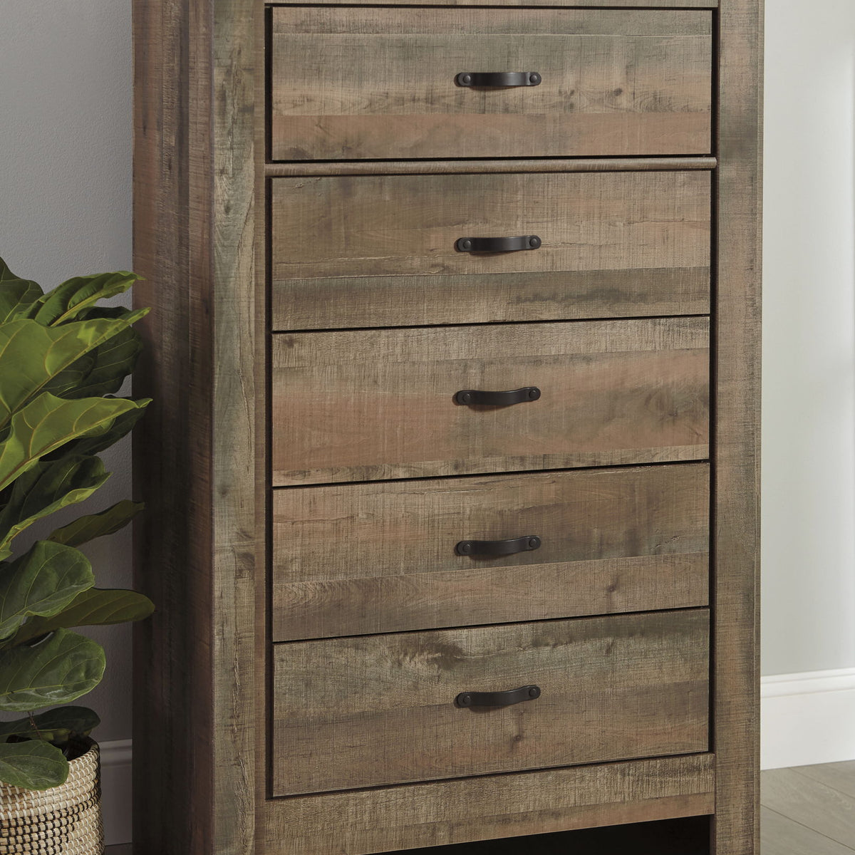 Trinell - Five Drawer Chest - Brown