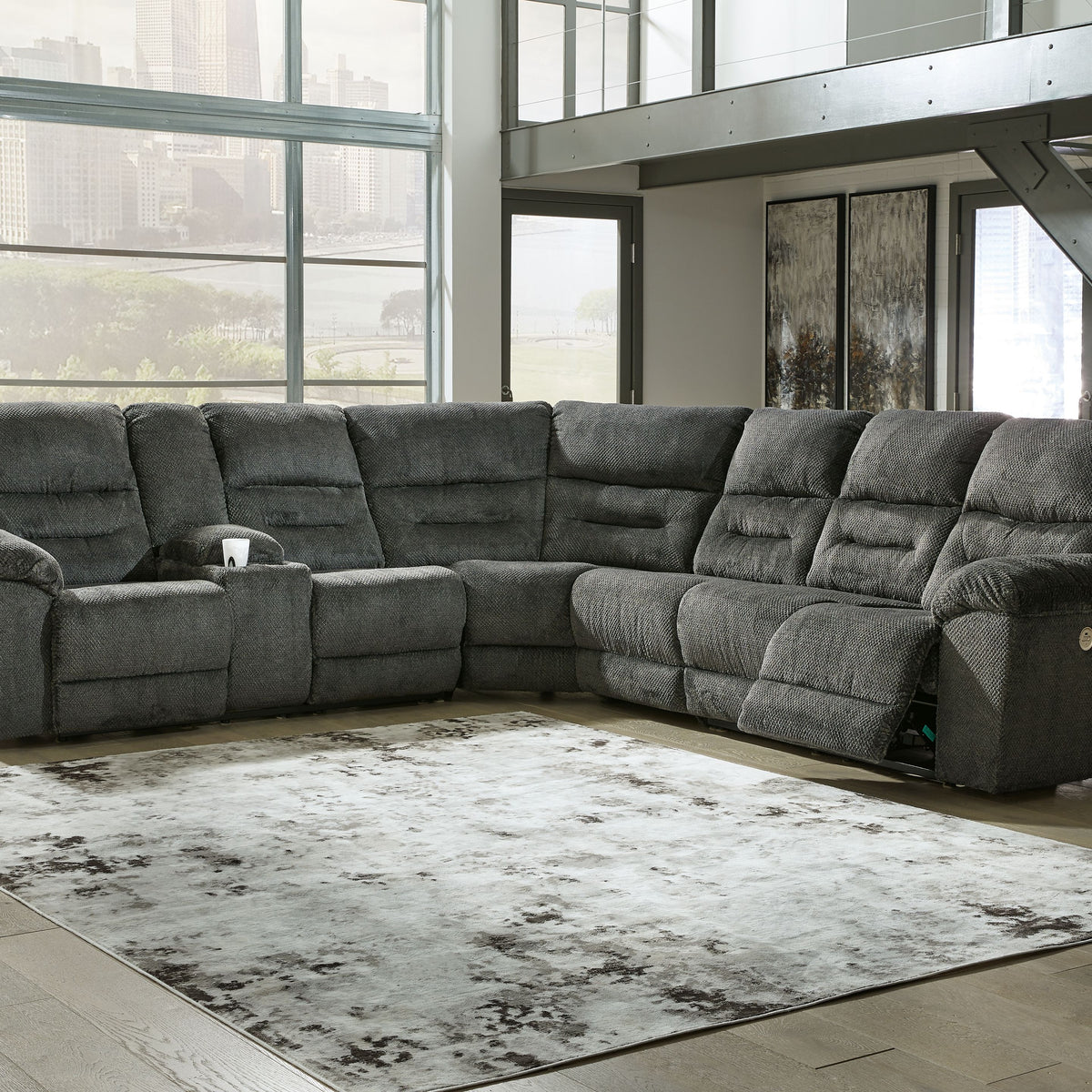 Nettington - Power Reclining Sectional