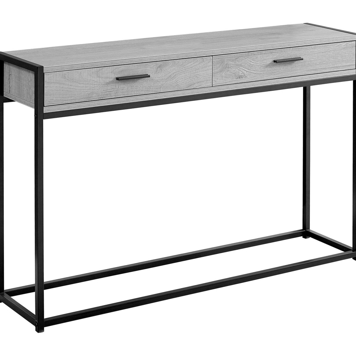 Accent Console Table For Entryway, Storage Drawers, Contemporary & Modern