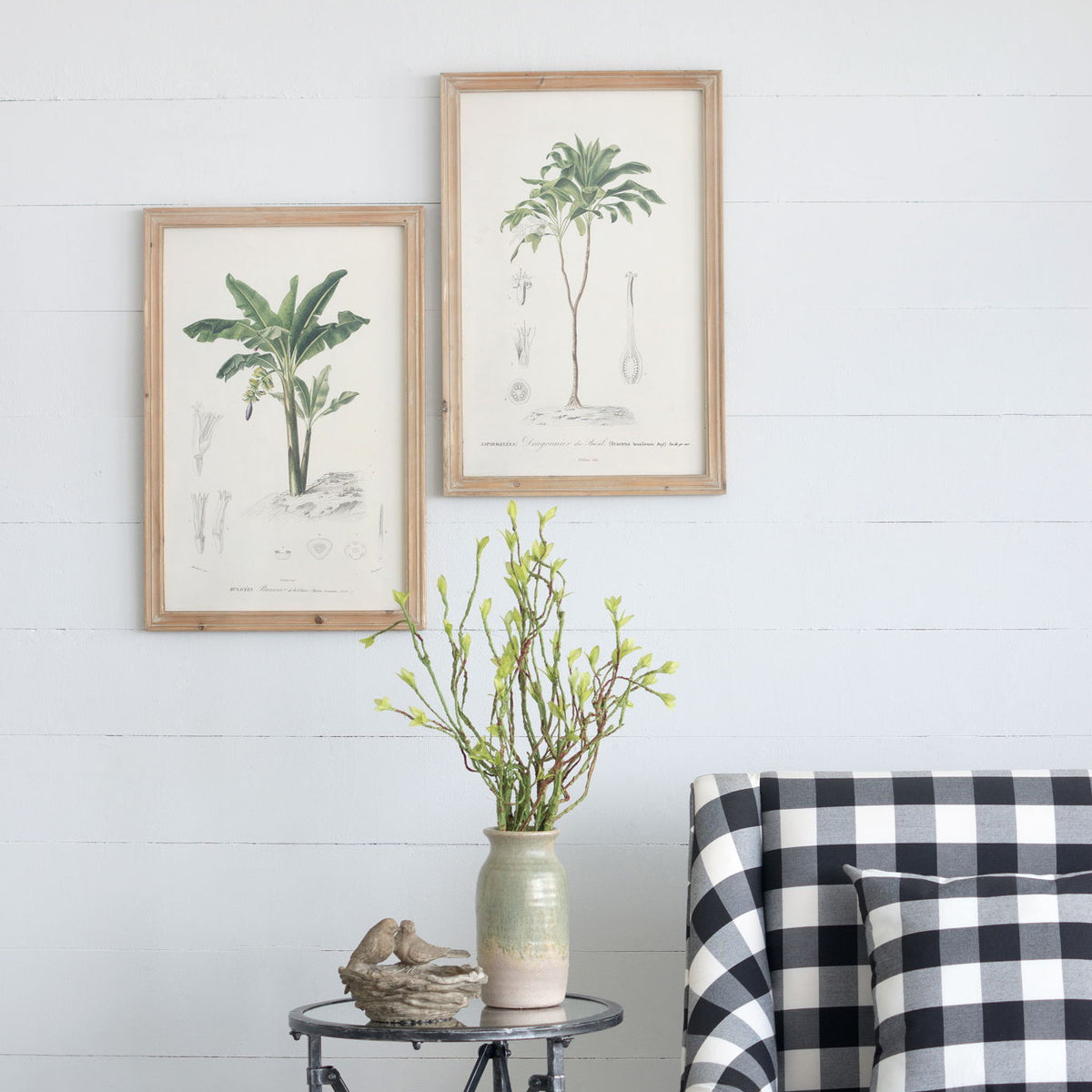Tree Framed Print (Set of 2) - Multicolor