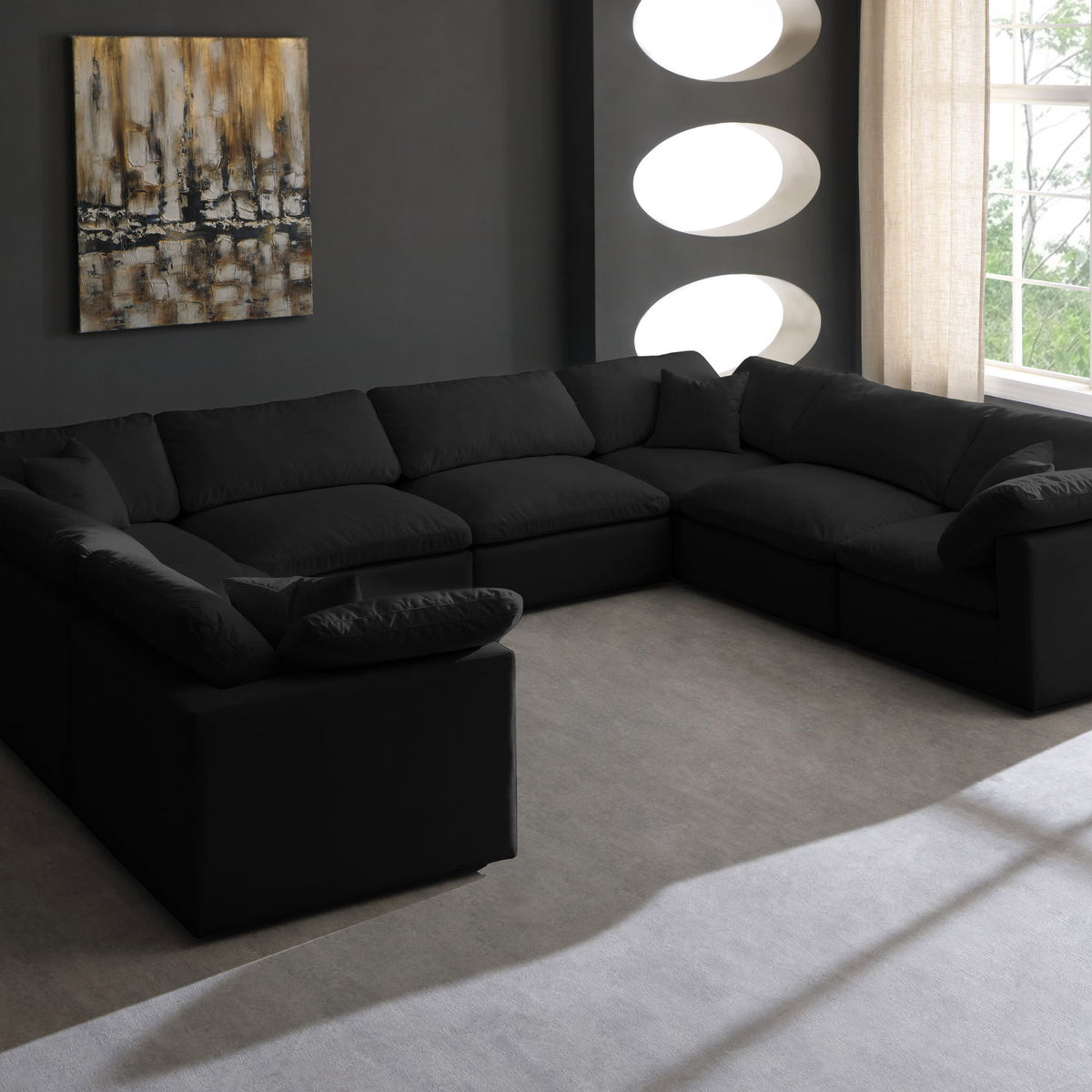 Plush - 8 Piece Modular Sectional