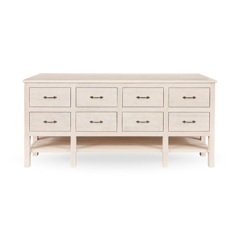 Workstation - White Washed